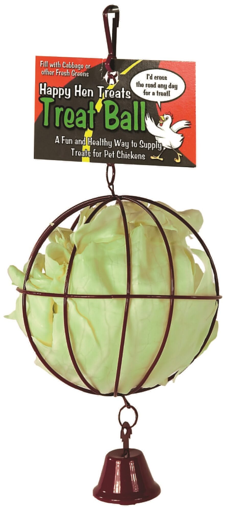 Treat Ball – “World’s First Toy for Pet Chickens!”