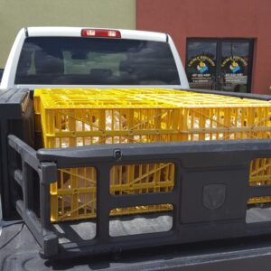 Crate / Coop Yellow Transport Crate/Coop