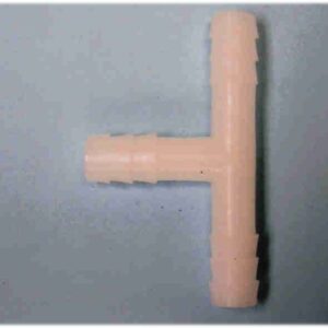 Package of 10 Plastic Hose T for 1/4 ” tubing