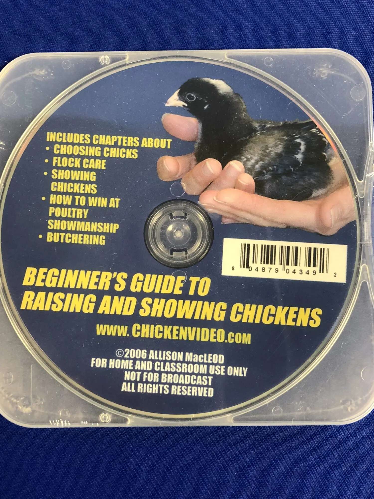 Beginner’s Guide to Raising and Showing Chickens DVD