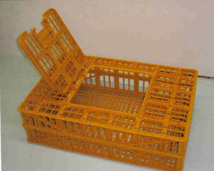 Crate / Coop Yellow Transport Crate/Coop