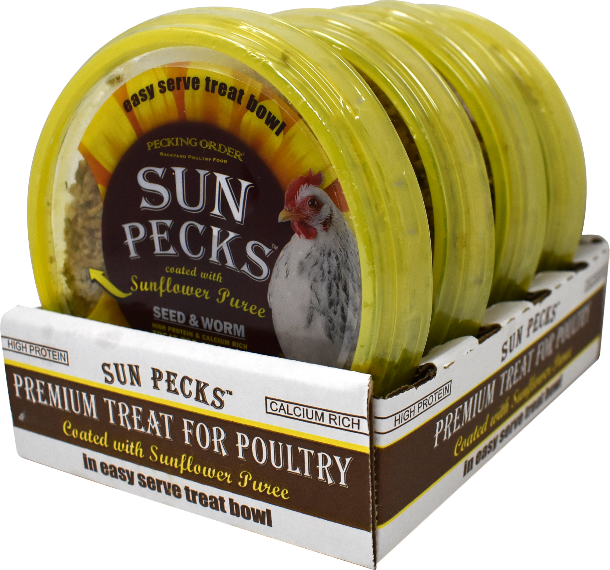 Pecking Order® Sun Pecks® – 8 Pack
