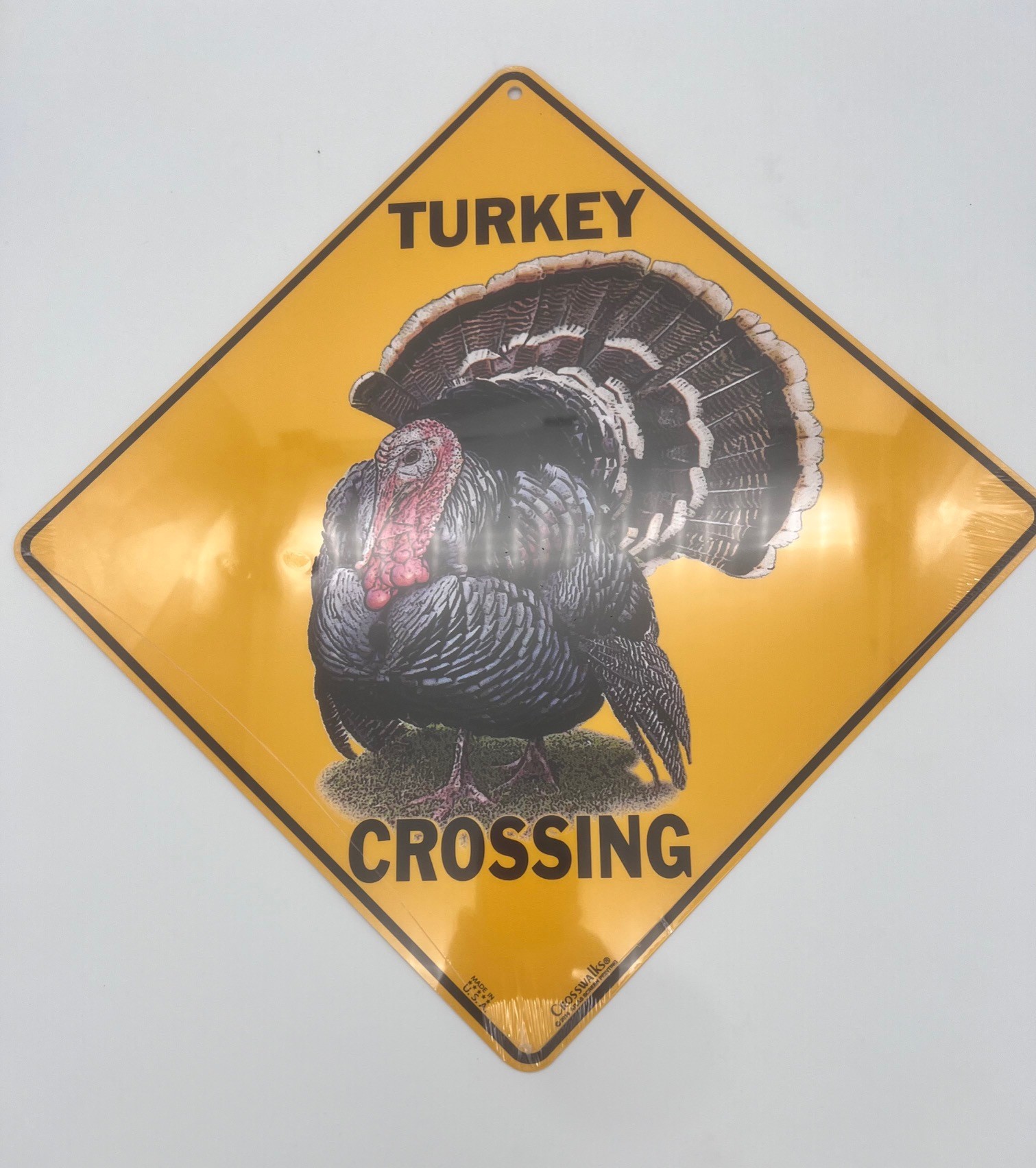 “Turkey Crossing” Sign