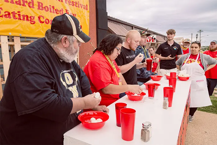 Egg Eating Contest
